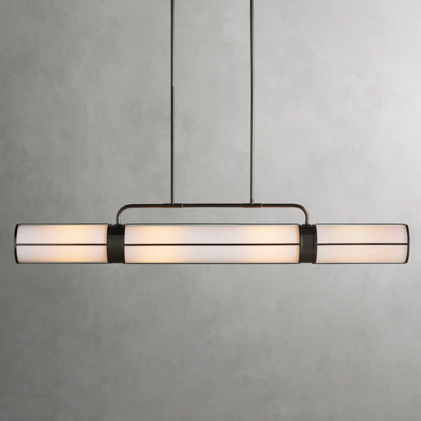 Remming 62" Linear Pendant in Bronze