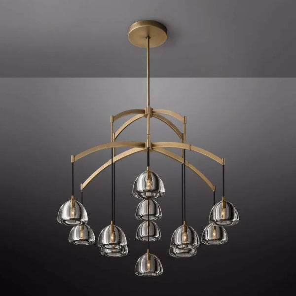 Hemisphere Round Chandelier 48"