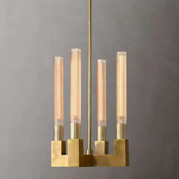 Vertical Linear Candlestick Pendant