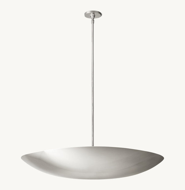 ITALIAN DISH PENDANT 30" TWO 18" RODS