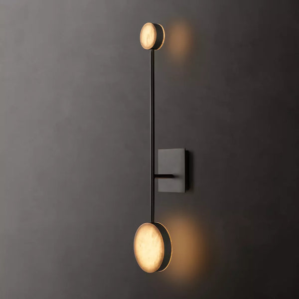 Alexander Alabaster Sconce 28"